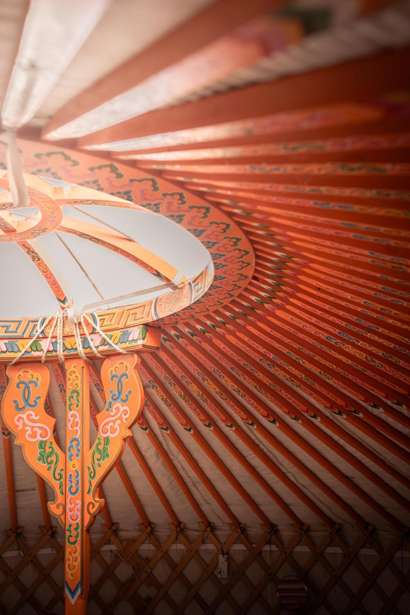 Gilfach Gower Farm Luxury Yurt With Hot Tub Hotel แอมมันฟอร์ด ภายนอก รูปภาพ